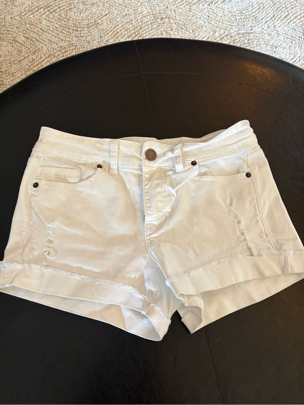 O'Neill White Women's Denim Cutoff Shorts